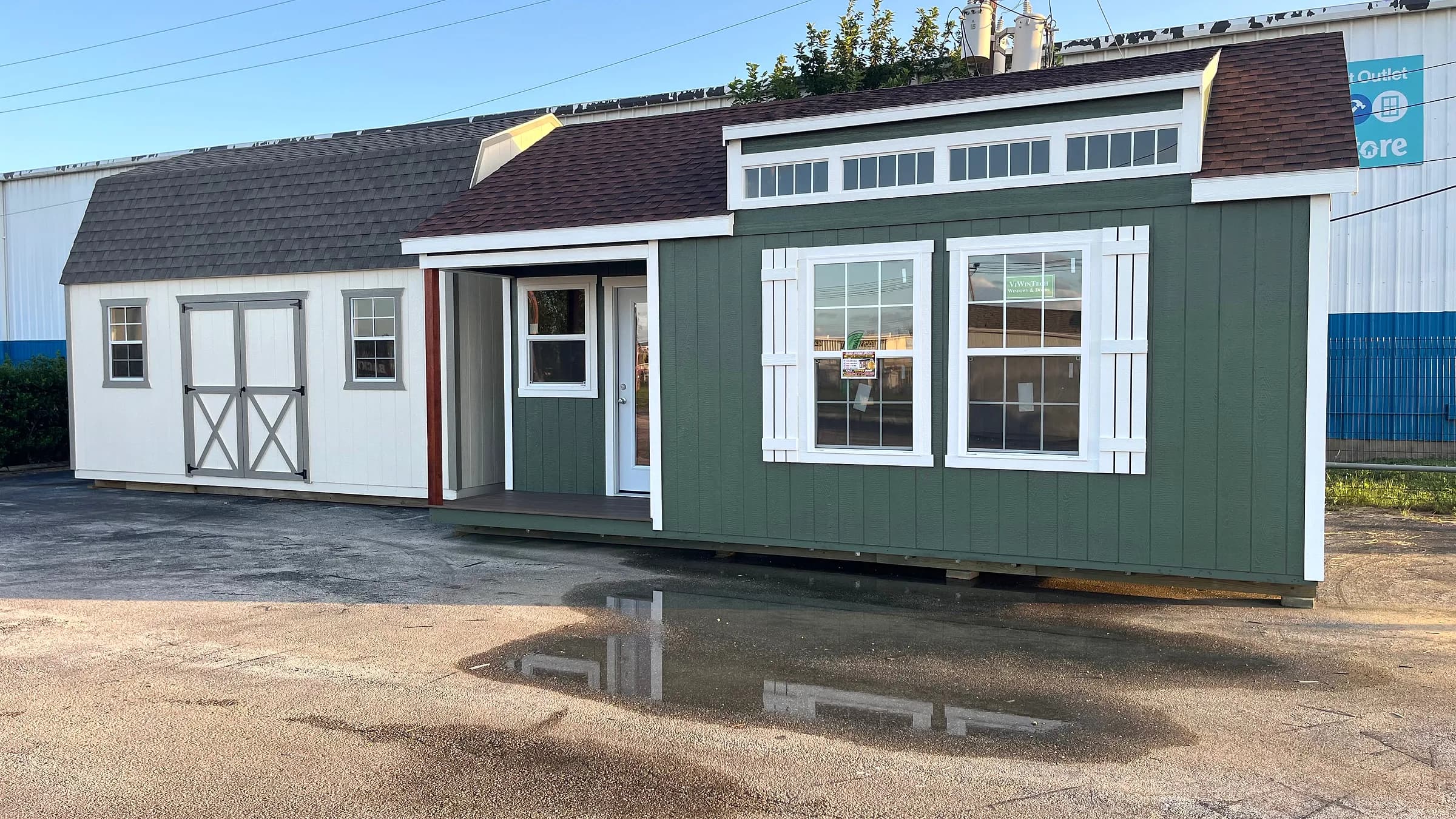 Johnny's Backyard San Marcos shed showroom
