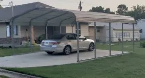 Completed Johnny's Backyard metal building project 14