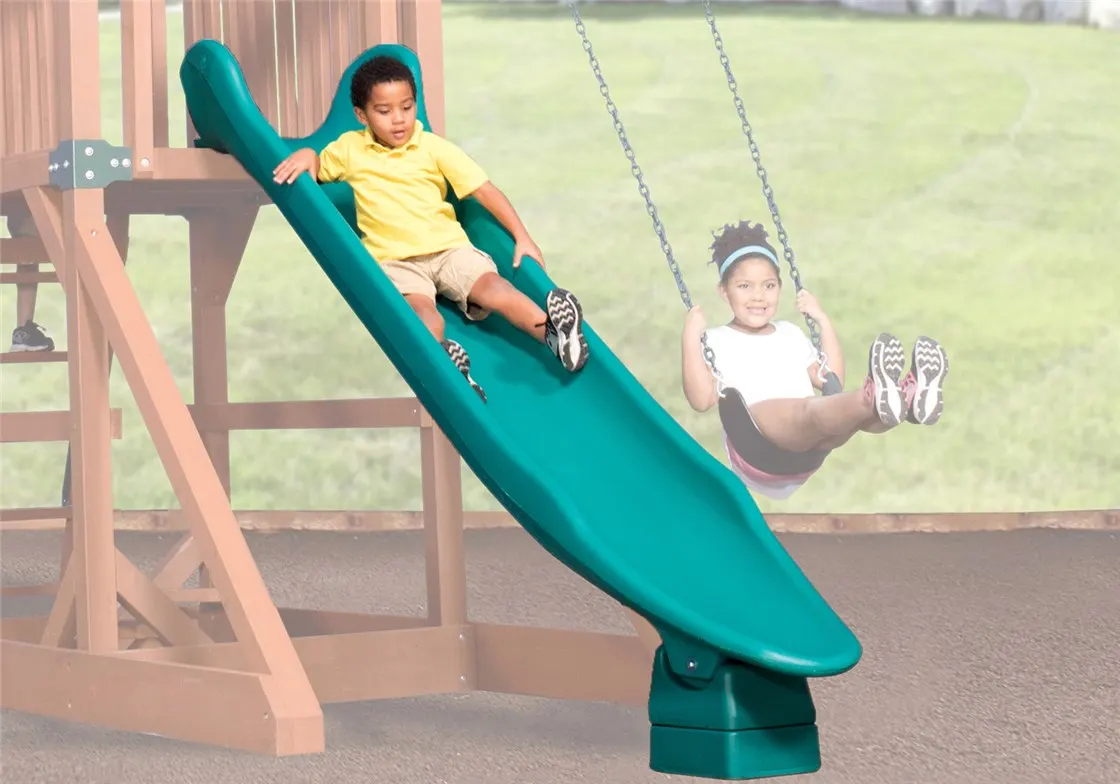 Rocket Slide 10′ Green