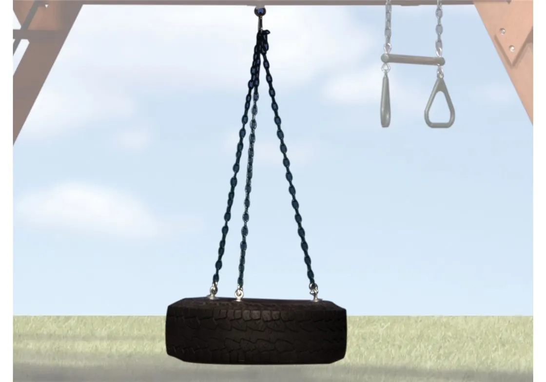 Tire Swivel Swing – 30″ w/ Hdw