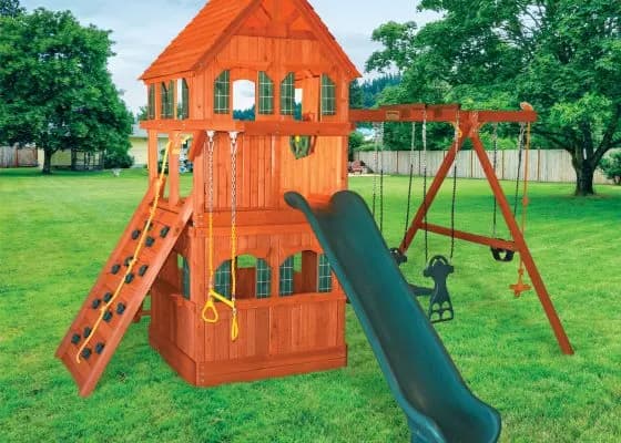 5.5 Bengal Fort Fully Enclosed Scoop Slide